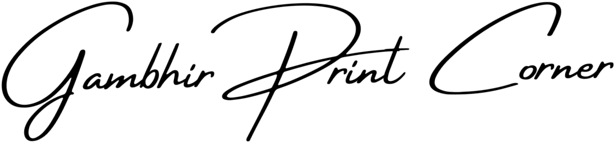 Gambhir Print Corner